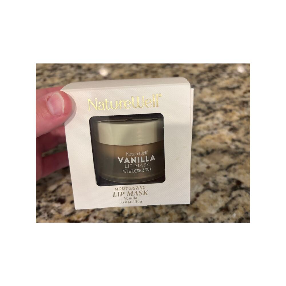 New Nature Well Moisturizing Lip Mask Vanilla 0.70 OZ